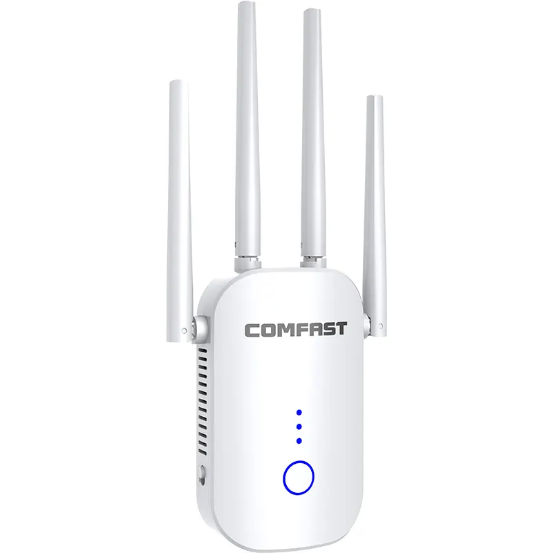 1200Mbps Ac Wireless Repeater 2.4ghz &5.8ghz Dual Band Wifi Extender 1200Mbps Repeater Wifi Repeater Rang Extend Signal