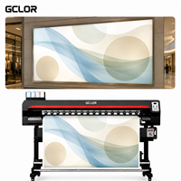 Mesin Cetak GCLOR Easyjet 1801 1.8m XP600 Eco Solvent Printer Format Besar untuk Stiker Vinyl dan Spanduk Flex