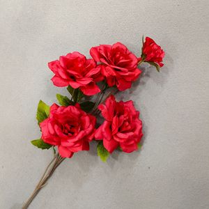 Trung Quốc Nhà Máy Của Chất Lượng 5-Đầu Dài Chi Nhánh Tuyết Tăng Chất Lượng Tốt Nhân Tạo Trang Trí Đám Cưới Hoa 3-Đầu Tuyết Tăng Cadbury - Product Image 2