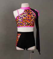 Costumes de danse pour enfants, shorts de hip-hop pour garçons, justaucorps de danse de scène pour filles