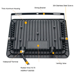 Giá rẻ đèn pha IP66 không thấm nước ngoài trời sân vườn dẫn ánh sáng lũ 10W 20W 30W 50W <span class=keywords><strong>100W</strong></span> 200W 300W 400W 500W 1000W cấp giấy chứng nhận - Product Image 6