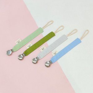 Prodotti per l'alimentazione della Clip del ciuccio del bambino della catena del supporto del panno fittizio del bambino all'ingrosso personalizzato - Product Image 5