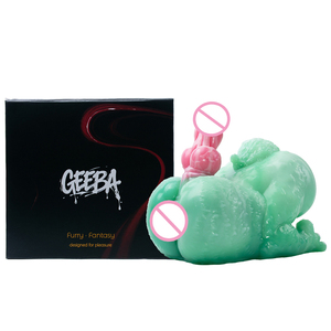 GEEBA Masturbateur Masculin Ultra-Realiste en Silicone Sûr pour le Corps, Modèle Vagin de Poche, Effet Vagin Animal Fantaisie, Jouet Adulte pour Hommes - Product Image 5