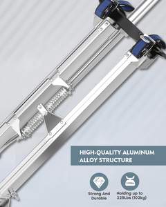 <span class=keywords><strong>Zancos</strong></span> para Paneles <span class=keywords><strong>de</strong></span> Yeso Ajustables <span class=keywords><strong>de</strong></span> 48\"-64\" para Adultos, <span class=keywords><strong>Zancos</strong></span> <span class=keywords><strong>de</strong></span> <span class=keywords><strong>Trabajo</strong></span> <span class=keywords><strong>de</strong></span> Acero con Rodilleras Protectoras para Paneles <span class=keywords><strong>de</strong></span> Yeso y Techos Suspendidos - Product Image 5