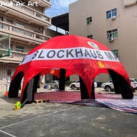 Tente dôme gonflable personnalisée avec logo, auvent publicitaire extérieur, tente araignée pour expositions, promotions, salons professionnels