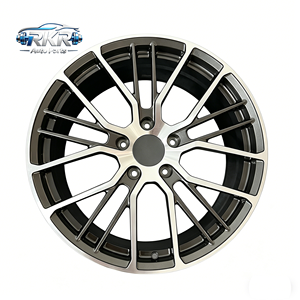 RKR 17x7.5J PCD 5x108 CB 65.1 <span class=keywords><strong>ET</strong></span> 35 Jante en alliage gris mat en stock, vente chaude, personnalisable, directement de l'usine - Product Image 2