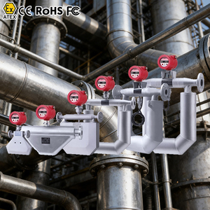 Pengukur Aliran Cairan 4 Pengukur Aliran Flowmeter Digital Pipa <span class=keywords><strong>2</strong></span> Inci Laju Aliran Air - Product Image 1