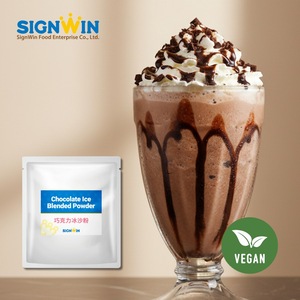 Mezcla para frappé de chocolate de textura suave para múltiples aplicaciones, envasada en bolsa de aluminio para preparar bebidas - Product Image 1