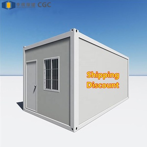 CGC Newly designed luxury 3 bedroom prefab modular container house 20ft prefab container house log cabin kits prefab house