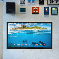 Tablette industrielle 14 pouces, PC Android 13, Rockchip Quad Core, 2 Go de RAM, 1920x1080, écran tactile capacitif, Wi-Fi, montage mural