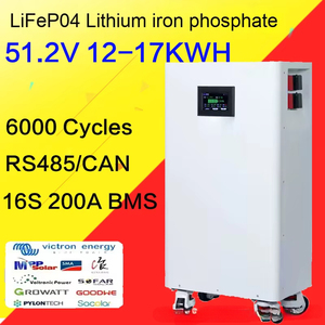 <span class=keywords><strong>Sistema</strong></span> de Almacenamiento de Energía Doméstico LiFePO4 Split IP65 51.2V 300Ah, Paquete de Baterías Solares Fotovoltaicas Portátiles - Product Image 5