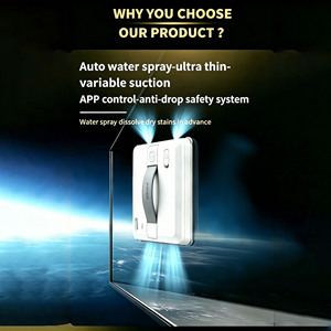<span class=keywords><strong>Robot</strong></span> Limpiacristales Eléctrico Ultrafino W5 de 60 mm con Boquillas Atomizadoras Ultrasónicas de 4 Lados para Ventanas Cuadradas, Barandillas de Edificios Altos y Uso Doméstico - Product Image 2