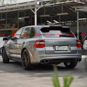 Nuevo kit de carrocería ancha de estilo TH de alta calidad para <span class=keywords><strong>Porsche</strong></span> Cayenne 957 Kit de carrocería de parachoques de fibra de vidrio Actualización de protección automática - Product Image 6