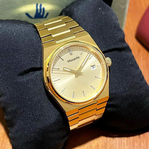 Montre à quartz classique de luxe TISSOTS, <span class=keywords><strong>marque</strong></span> originale de haut niveau, ultra-fine, bracelet en acier inoxydable 40/35 mm, calendrier, date, fonction PRX - Product Image 2