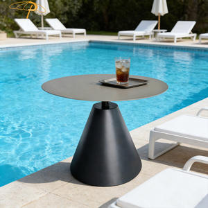 <span class=keywords><strong>Table</strong></span> à manger d'extérieur populaire pour 4 <span class=keywords><strong>personnes</strong></span> ensemble <span class=keywords><strong>de</strong></span> <span class=keywords><strong>table</strong></span> à cadre en <span class=keywords><strong>aluminium</strong></span> <span class=keywords><strong>table</strong></span> basse d'extérieur <span class=keywords><strong>de</strong></span> <span class=keywords><strong>jardin</strong></span> nordique - Product Image 4