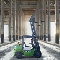 Chariot élévateur électrique à pneus pneumatiques, batterie lithium-ion certifiée CE ISO, capacité de levage de 2 à 4 tonnes, best-seller économique