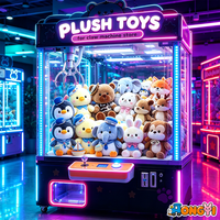 8 Zoll Plüschtier für Verkaufsautomaten, niedliches Plüschtier für Greifautomaten, Spielgewinn, Großhandel, Stofftierpuppe, weiches Geschenk