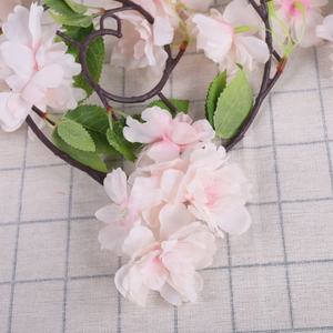 Planta Artificial de Flores de Cerezo de Ratán, Enredadera Colgante para Decoración de Interiores, Exteriores, Patio, Hogar y Bodas - Product Image 2