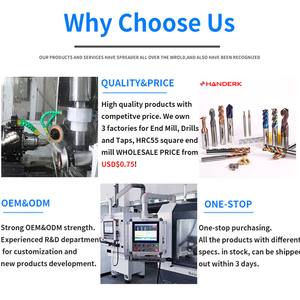 مطحنة نهاية الأنف الكروية HRC65 2-فلوت مطاحن نهاية الأنف المستديرة من الكربيد الصلب - Product Image 4