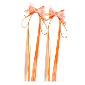 New Chinese style ribbon <b>bow</b> children's hair <b>clip</b> Hanfu girls' headdress accessories tassel braided <b>bow</b> hair - Product Image 5