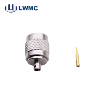 Alto rendimiento, buena calidad, serie TNC, conector rf, TNC, macho, soldadura FO, ble