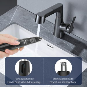 Yinke nouvelle <span class=keywords><strong>tête</strong></span> de remplacement de tondeuse à poils de nez de 2e génération améliorée compatible pour <span class=keywords><strong>OneBlade</strong></span> - Product Image 5