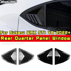 Rear <b>Window</b> Shutter Cover Trim <b>Window</b> Louver Side <b>Vent</b> Trim for Subaru WRX STI VB 2022+ Body Kit Car Accessories - Product Image 2