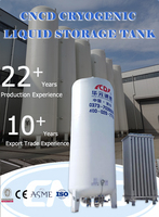Navire industriel Réservoir de stockage d'azote liquide Conteneur haute pression Réservoir d'azote liquide Prix