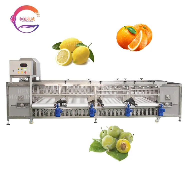 4 ग्रेड प्याज आलू सॉर्टिंग मशीन नारंगी नींबू फल प्लम ग्रेडर मशीन