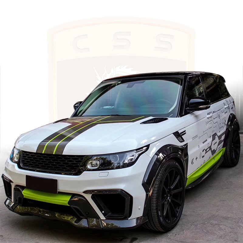 Для range-rover sport смена на aspec Широкий комплект тела часть углеродного волокна