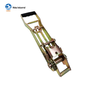 สายรัดรั้ง<span class=keywords><strong>แบบ</strong></span>มีหัวเข็มขัด HIDEA ขนาด 2 นิ้ว ด้ามจับเหล็กเคลือบยาง ทนทาน รับน้ำหนักได้ 5000 กก. สำหรับยึดสินค้า - Product Image 1