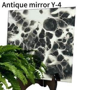 Décoration en verre de conception spéciale Verre écologique Miroir en verre antique Matériau de décoration murale antique - Product Image 3