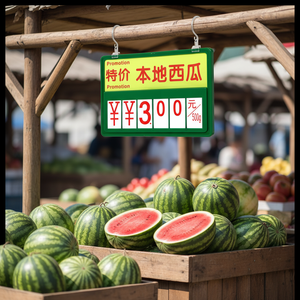 Letrero Publicitario Giratorio para Precios de <span class=keywords><strong>Supermercado</strong></span>, Material ABS y PVC, Tamaños A3/A4/A5 - Product Image 4