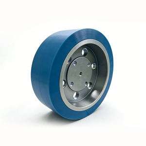 Roda e Rolo de Borracha PU Revestidos de Silicone para Sistemas de Movimento de Máquinas, Unidades de Transporte, Funcionamento Estável e Redução de Ruído - Product Image 3