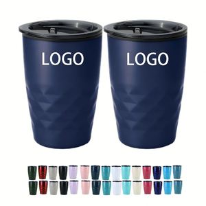 <b>Personalised</b> Office Home 11oz 320ml Stainless Steel <b>Coffee</b> Mug Custom logo Vacuum Double Wall <b>Travel</b> Gift Tumbler with Lid - Product Image 1