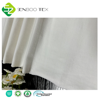 Organischer Gestrickter Yoga-Bekleidungsstoff Jersey 290GSM Atmungsaktiv Dehnbar Schwergewichtig für Bekleidung