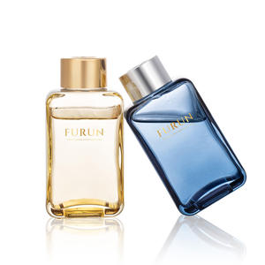 Bouteille en verre carrée de 100 ml pour diffuseur à bâtonnets, <span class=keywords><strong>parfum</strong></span> d'ambiance unique pour la maison, avec bouchons et bâtonnets – Vente en gros - Product Image 3