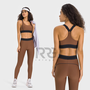Set <span class=keywords><strong>Reggiseno</strong></span> Sportivo da Donna 2023 per Yoga e Fitness, Push-up con <span class=keywords><strong>Fascia</strong></span> Elastica e Schienale Regolabile - Product Image 3