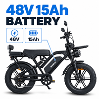 Sepeda Listrik Kota X80PRO Harga Terjangkau 20 Inch 350W E-BIKE 48V 15AH Shimano 7 Speed Sepeda Listrik Ban Lebar