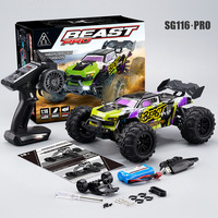 HOSHI ZLL SG116 PRO Voiture RC brossée 1: 16 4WD Haute vitesse 40 KM/H Véhicule de course pour enfants