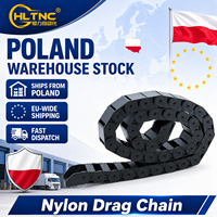 Chaîne porte-câbles en nylon de type pont 25x50mm, livraison gratuite en Pologne, pour routeur CNC et imprimante 3D