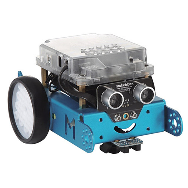 Make-block MBot V1.1-Blue (BT Version) Educational STEM Robot for Kids and Beginners