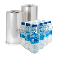 Sacs d'emballage thermorétractables automatiques à manchon en film PET souple Emballage de protection pour bouteilles de soda Caractéristique étanche à l'humidité