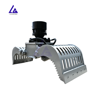 Grappin de tri rotatif adaptable aux mini-excavatrices de 1t, 2t, 3t, idéal pour le nettoyage des zones résidentielles et la récupération de débris. - Product Image 5