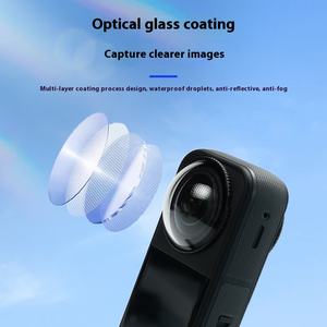 Inkxi <span class=keywords><strong>Miroir</strong></span> de protection en verre de haute qualité pour Insta360 X5 Accessoires de protection de lentille optique anti-rayures résistants à l'usure <span class=keywords><strong>Action</strong></span> - Product Image 3