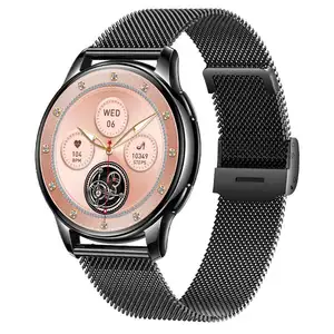Relógio inteligente Y11 para mulheres, com tela AMOLED de 1,32" IP68 à prova d'água, smartwatch inteligente para chamadas BT, novidade da moda, novidade de 2024
