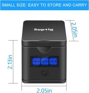 2025 xách tay cho GoPro 9 pin phụ kiện bền và phổ Khả năng tương thích với cho GoPro anh hùng 12 đen nóng bán nhựa - Product Image 6