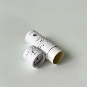 Tubo de papel de bálsamo labial biodegradable personalizado embalaje ecológico reciclable a granel cilindro de cartón Kraft caja de lápiz labial privado - Product Image 3