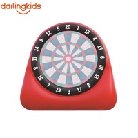 Cible de football gonflable pour la maison – Jeu de fléchettes gonflable pour le football et le golf – Amusement pour enfants et adultes – Support de cible de football pour jeux de jardin