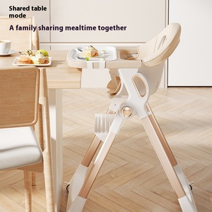 Sedia da pranzo per bambini con ruote moderna per bambini 0-6 anni - Product Image 5